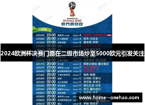 2024欧洲杯决赛门票在二级市场炒至5000欧元引发关注