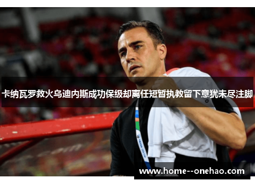 卡纳瓦罗救火乌迪内斯成功保级却离任短暂执教留下意犹未尽注脚
